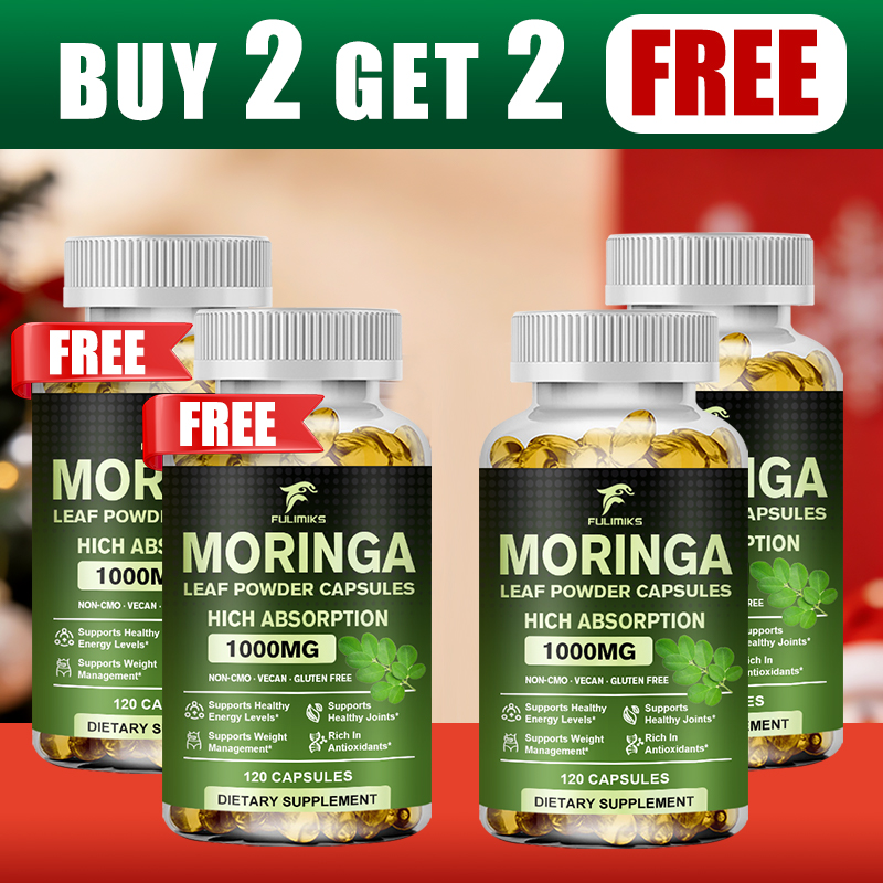 Moringa Leaf Powder - Beli 2 Gratis 2! Suplemen Bubuk