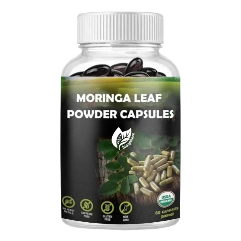 Moringa Leaf Powder - Kapsul Bubuk Daun Moringa 100% Asli