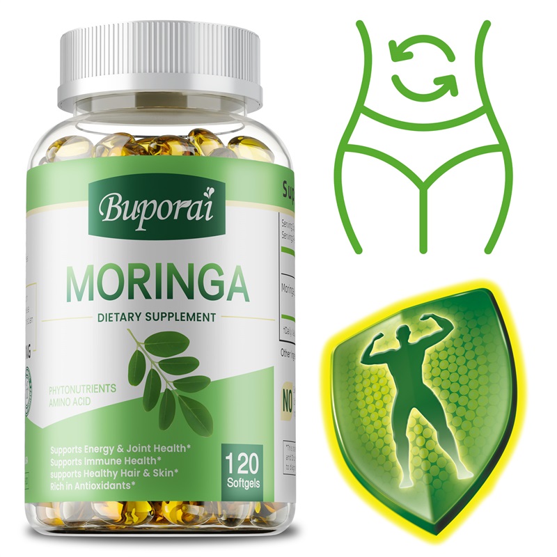 Moringa Leaf Powder - Suplemen Moringa - Mendukung Kesehatan Otak,