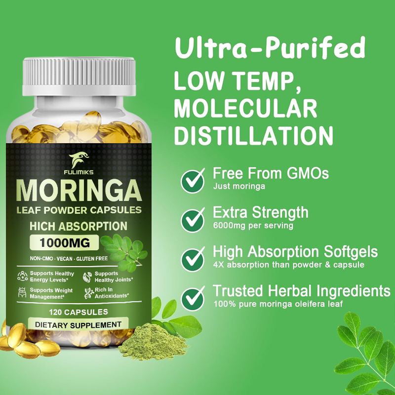 Beli 2 Gratis 2! Suplemen Bubu - Moringa Leaf Powder ulasan dan harga