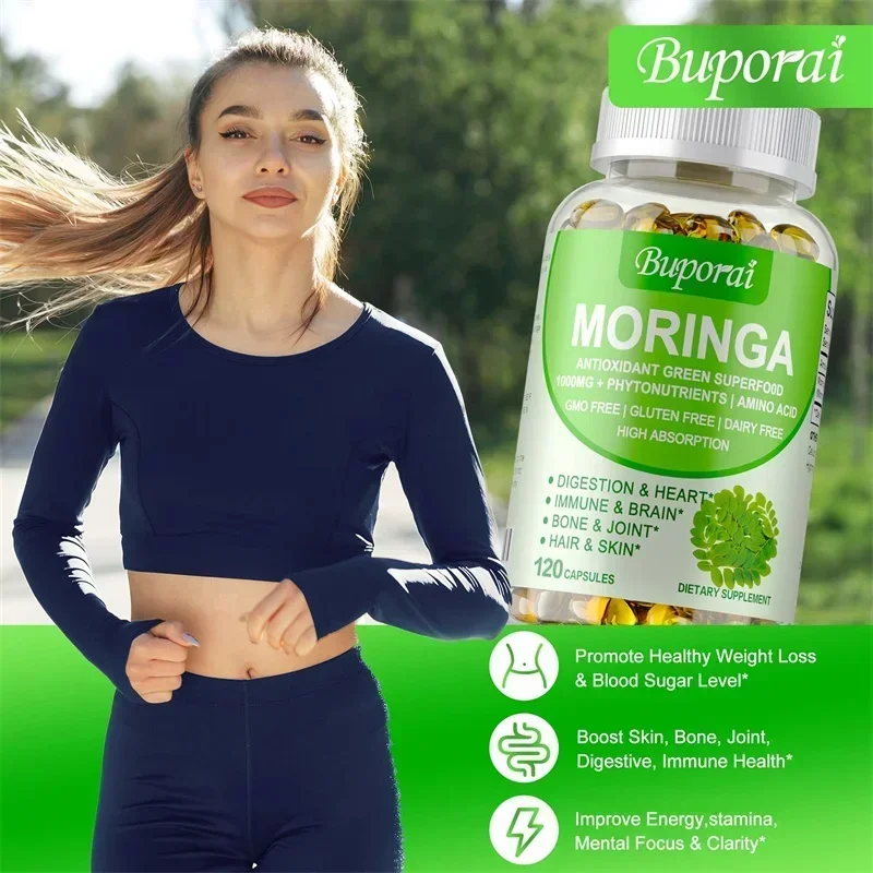 Kapsul Moringa - Meningkatkan  - Moringa Leaf Powder ulasan dan harga