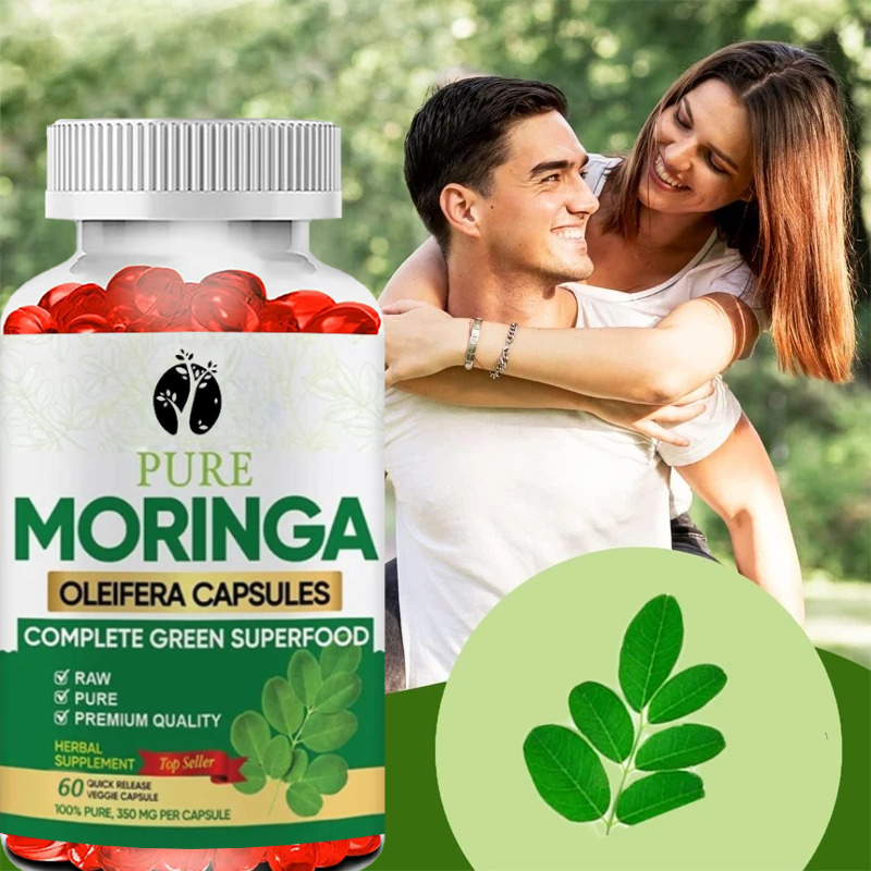 Kapsul Moringa -60 Kapsul Anti - Moringa Leaf Powder ulasan dan harga