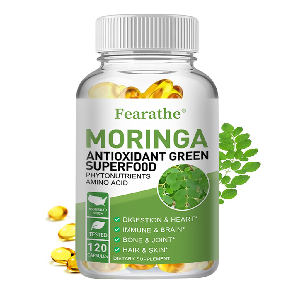 Kapsul Moringa Organik 1000mg, - Moringa Leaf Powder ulasan dan harga