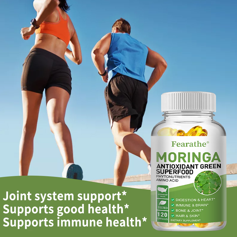 Kapsul Moringa Organik 1000mg, - Moringa Leaf Powder ulasan dan harga