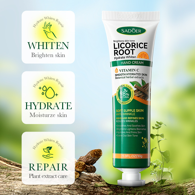 3/5 Buah SADOER Krim Tangan Vi - Licorice Root Sticks ulasan dan harga