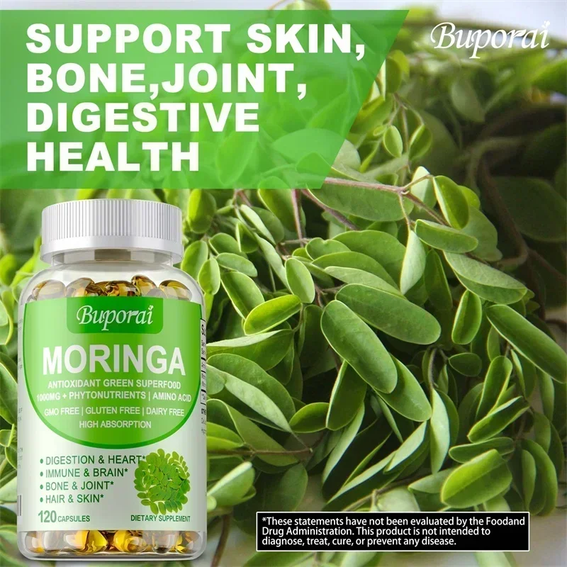 Kapsul Moringa - Mendukung Sis - Moringa Leaf Powder ulasan dan harga