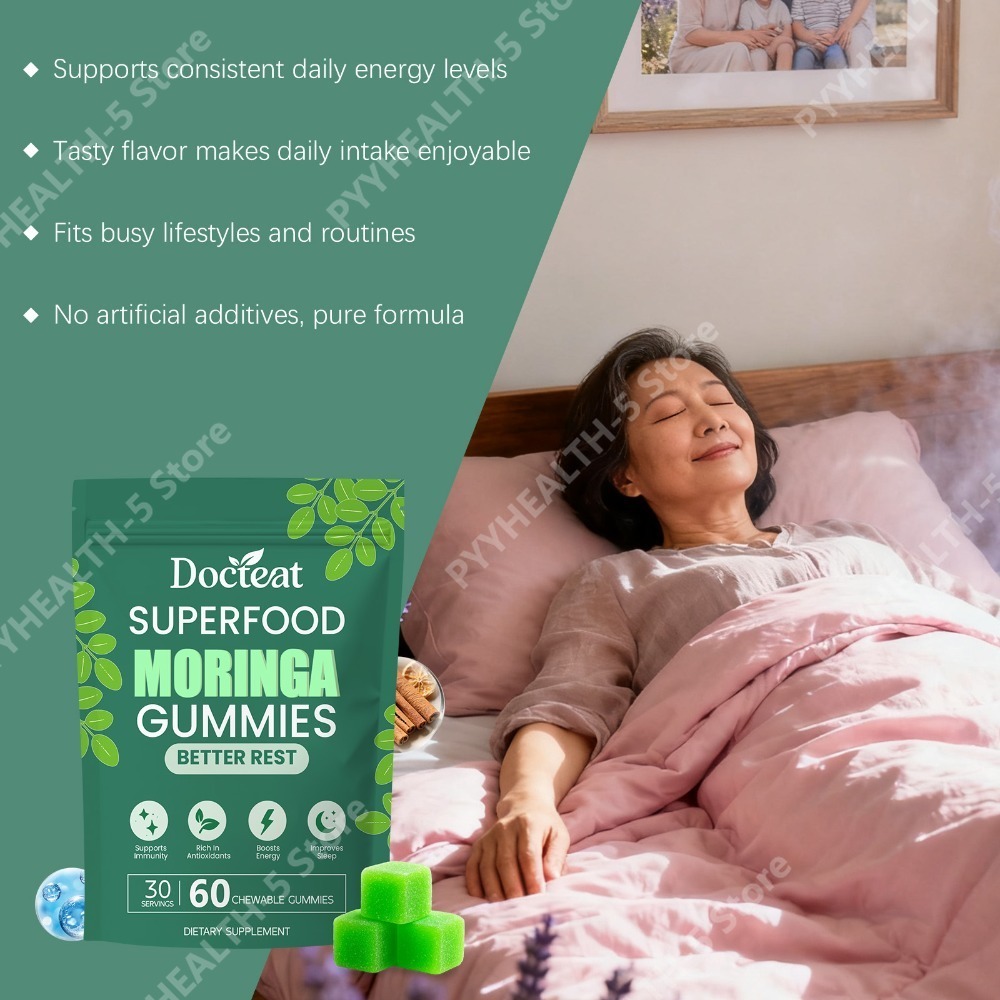 Permen Kunyah Docteat Moringa  - Moringa Leaf Powder ulasan dan harga
