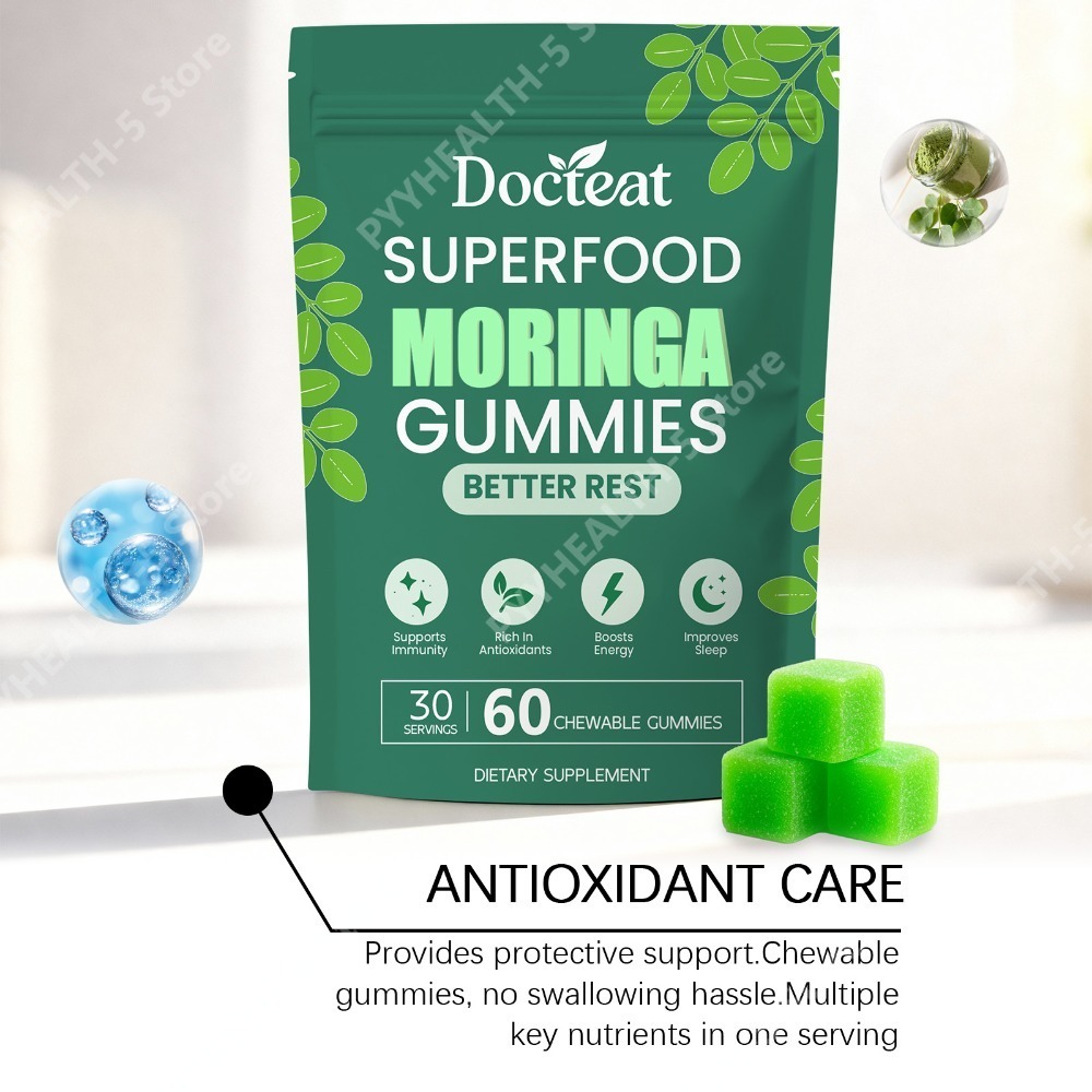 Permen Kunyah Docteat Moringa  - Moringa Leaf Powder ulasan dan harga