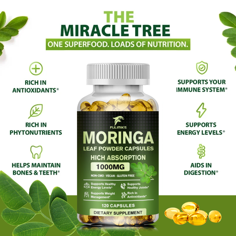 FULIMIKS Suplemen Moringa Alam - Moringa Leaf Powder ulasan dan harga
